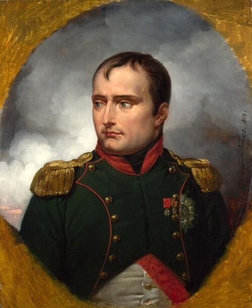 Oil painting The-Emperor-Napoleon-I-Emile-Jean-Horace-Vernet-oil-painting man ar