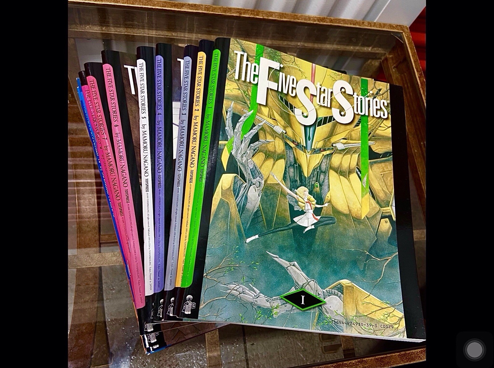 The Five Star Stories Manga Volumes 1-18 LOT English (Toyspress) First Edition