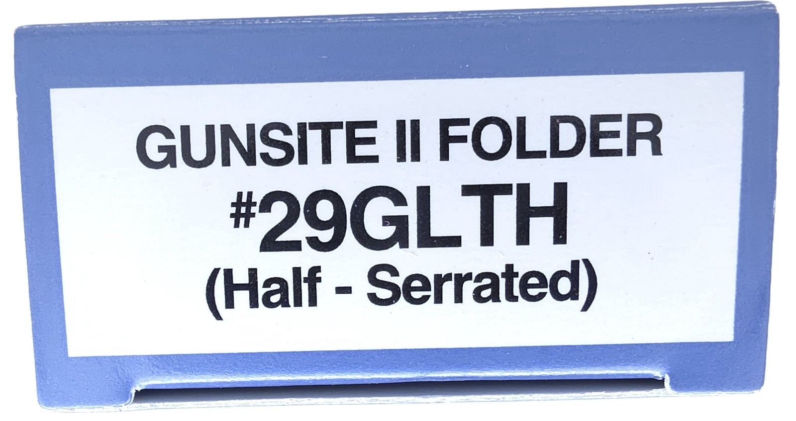 Cold Steel Gunsite II 29GLTH Half Serrated VG-1 Japan NIB Box