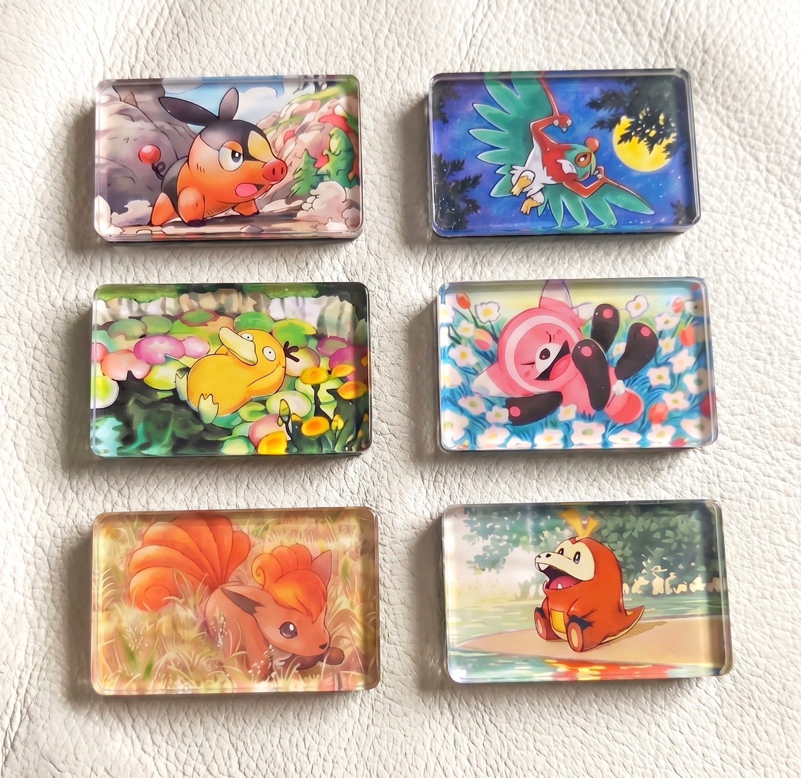 Pokémon TCG Card Acrylic Magnet DIY Sets -Kit Magnetic Card Holder