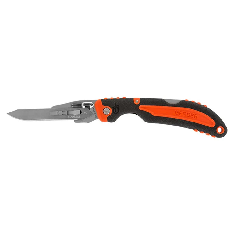 Gerber Vital Pocket Folder Exchange-A-Blade Folding Knife High Vis Orange