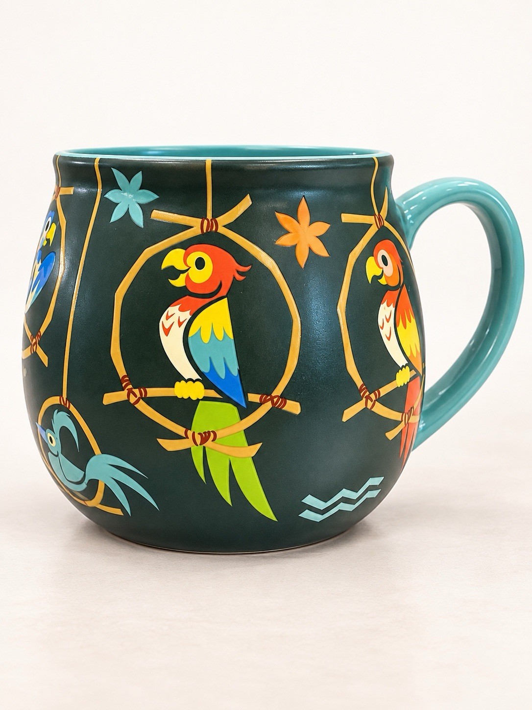 Disney Parks Enchanted Tiki Room Singing Birds Ceramic Mug Walt Disney World NEW