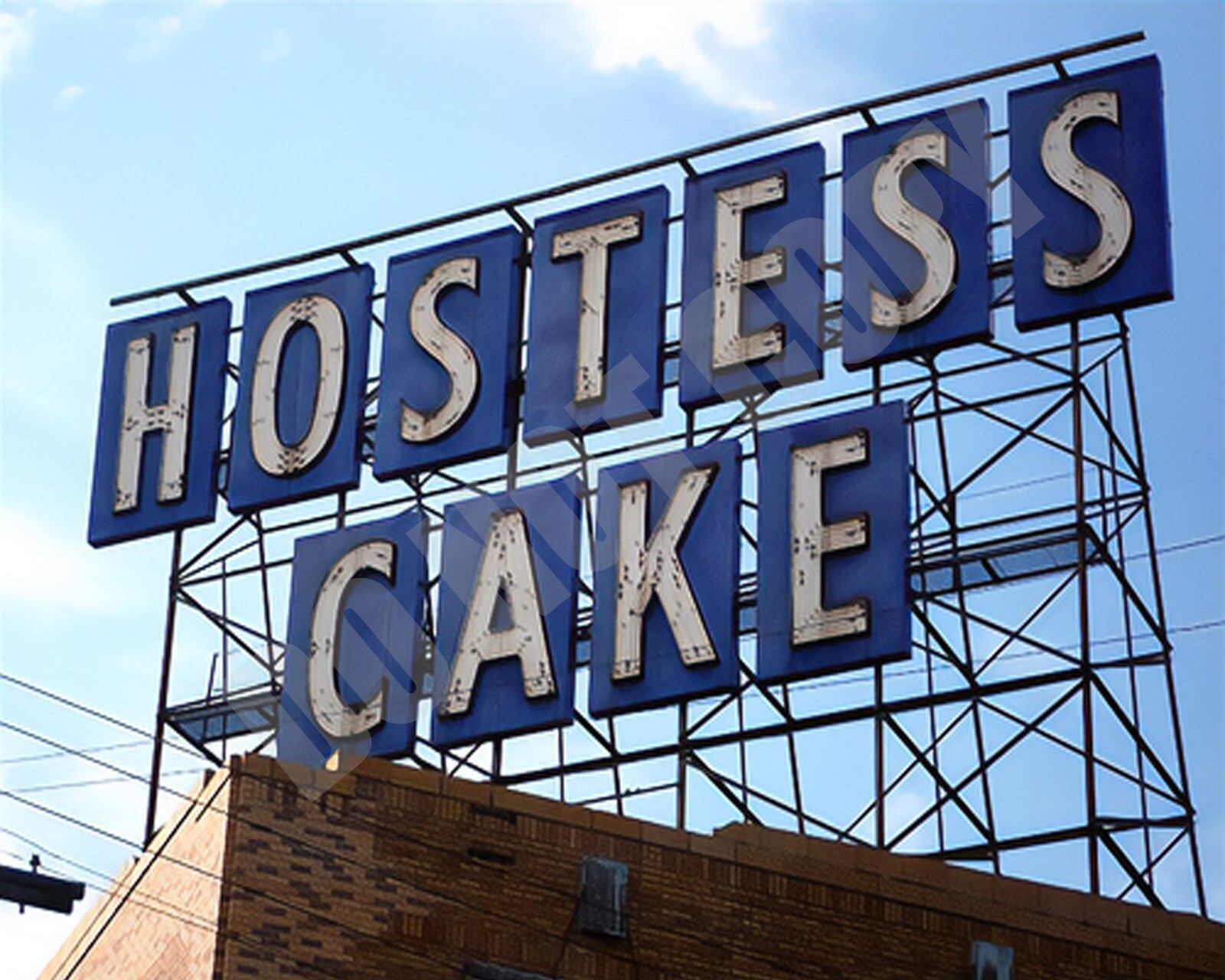 Hostess Cakes Twinkies Cupcakes Ho-Hos Pastries Bakery Detroit Sign 8x10 Photo