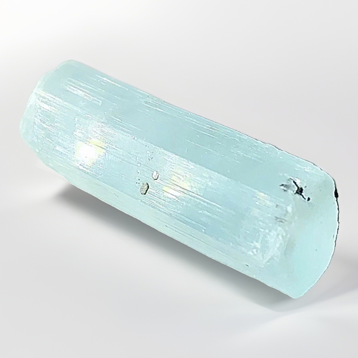 Rare Perfect Aquamarine Crystal Raw Rough Specimen Luck Reiki Chakra Madagascar
