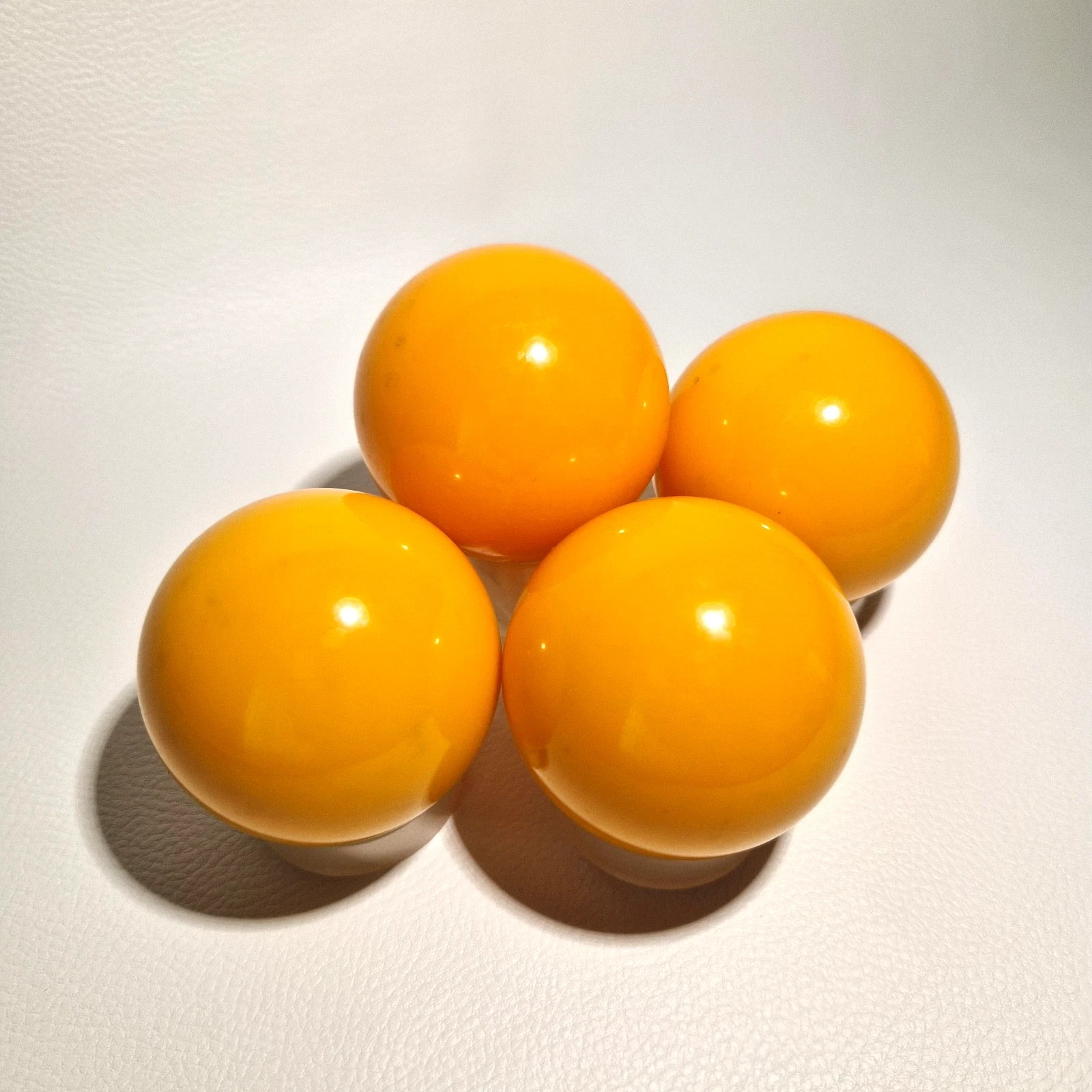 Antique Vintage Old Amber Bakelite Catalin Dice Art Deco Beads Block Yellow 829g