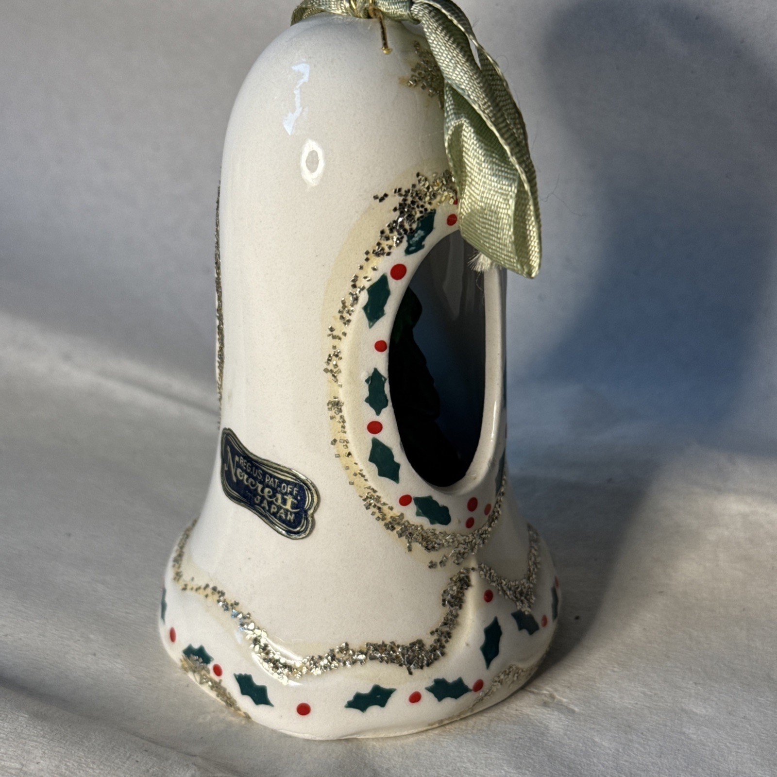 Vintage Christmas Norcrest Christmas Tree Bell Amazing