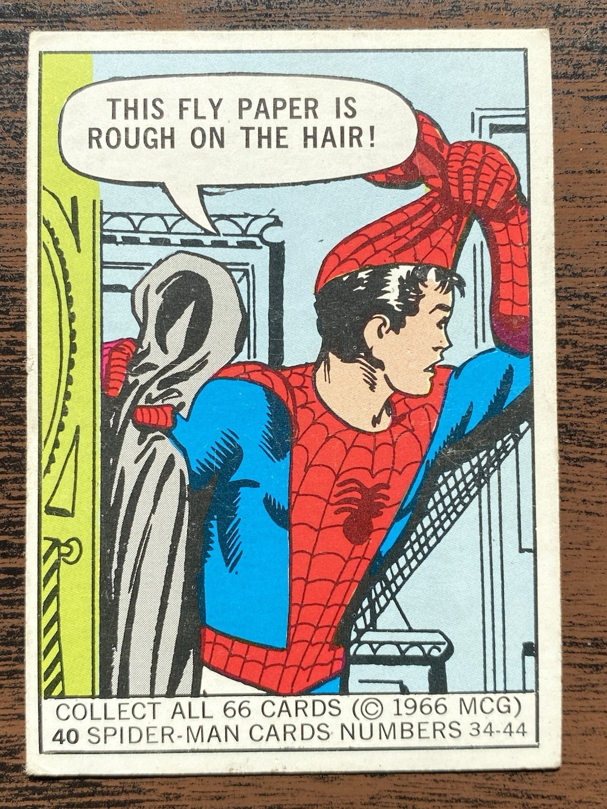 1966 Donruss Marvel Super Heroes Spider-man Rookie Card Set #40🔥DOUBLE ERROR 🔥