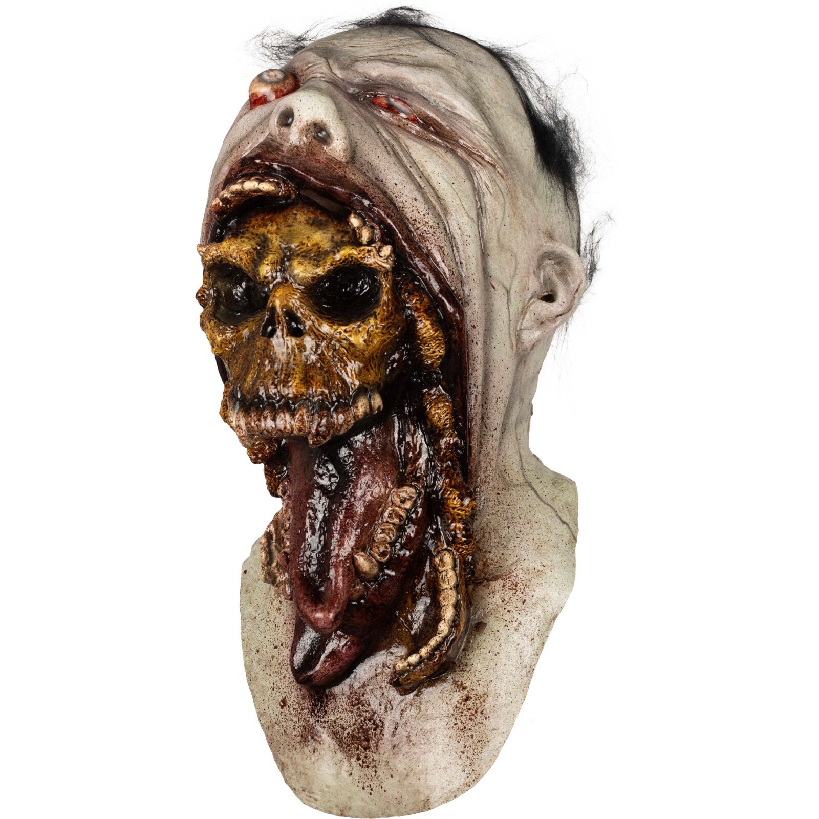 Ghoulish Productions Blurp Deceased Extended Neck Mask Horror Halloween Cosplay