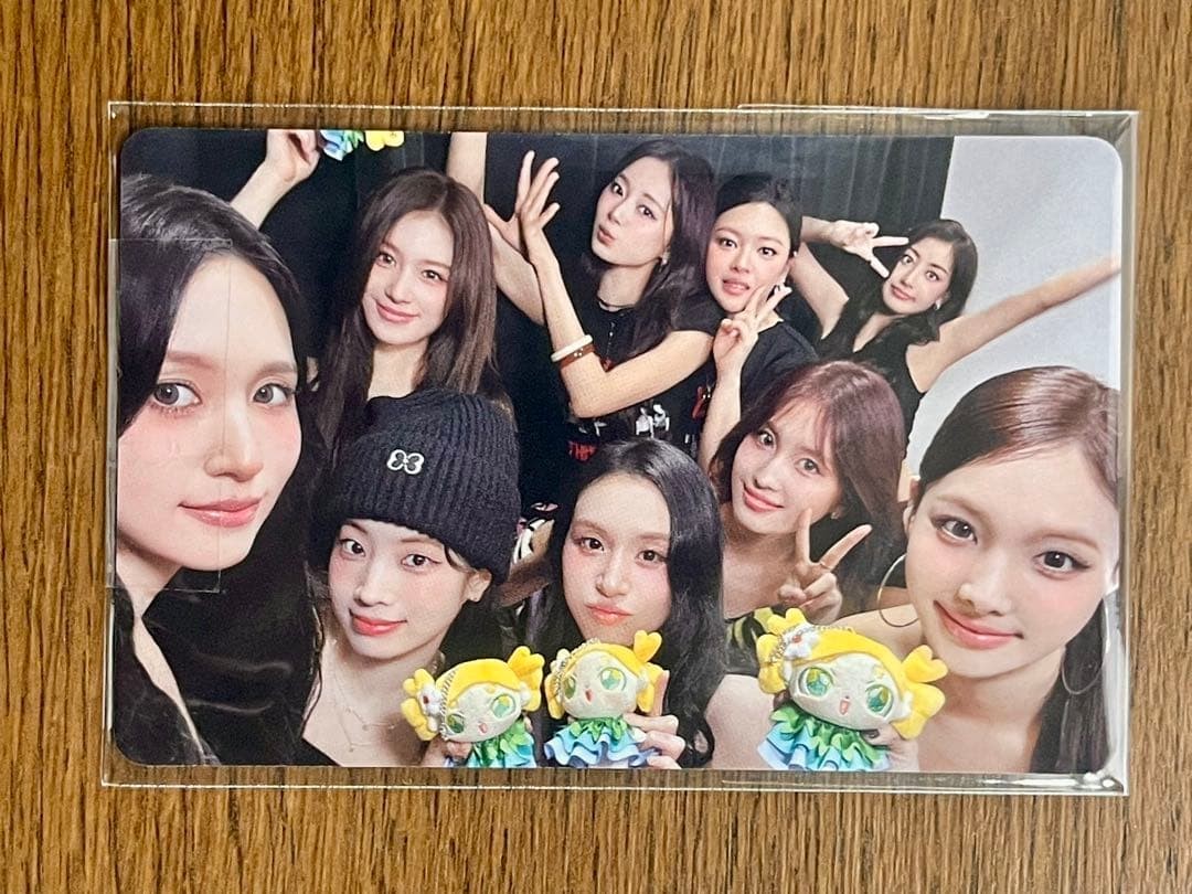 TWICE THIS IS FOR MICHAN Bag Charm Purchase Bonus Photo Card