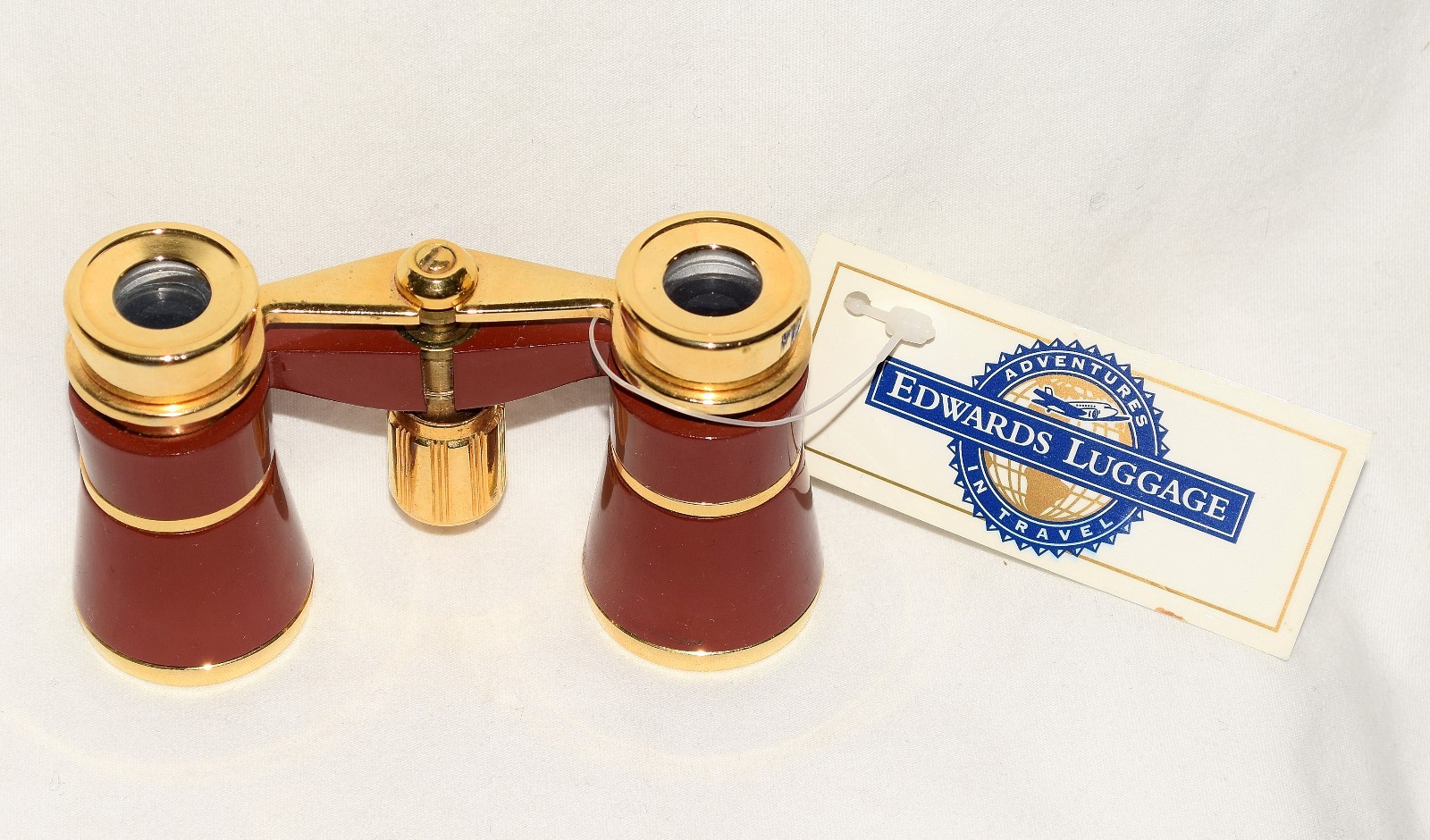 Rare Edwards Luggage Opera Glasses ~ New With Tag ~  USA