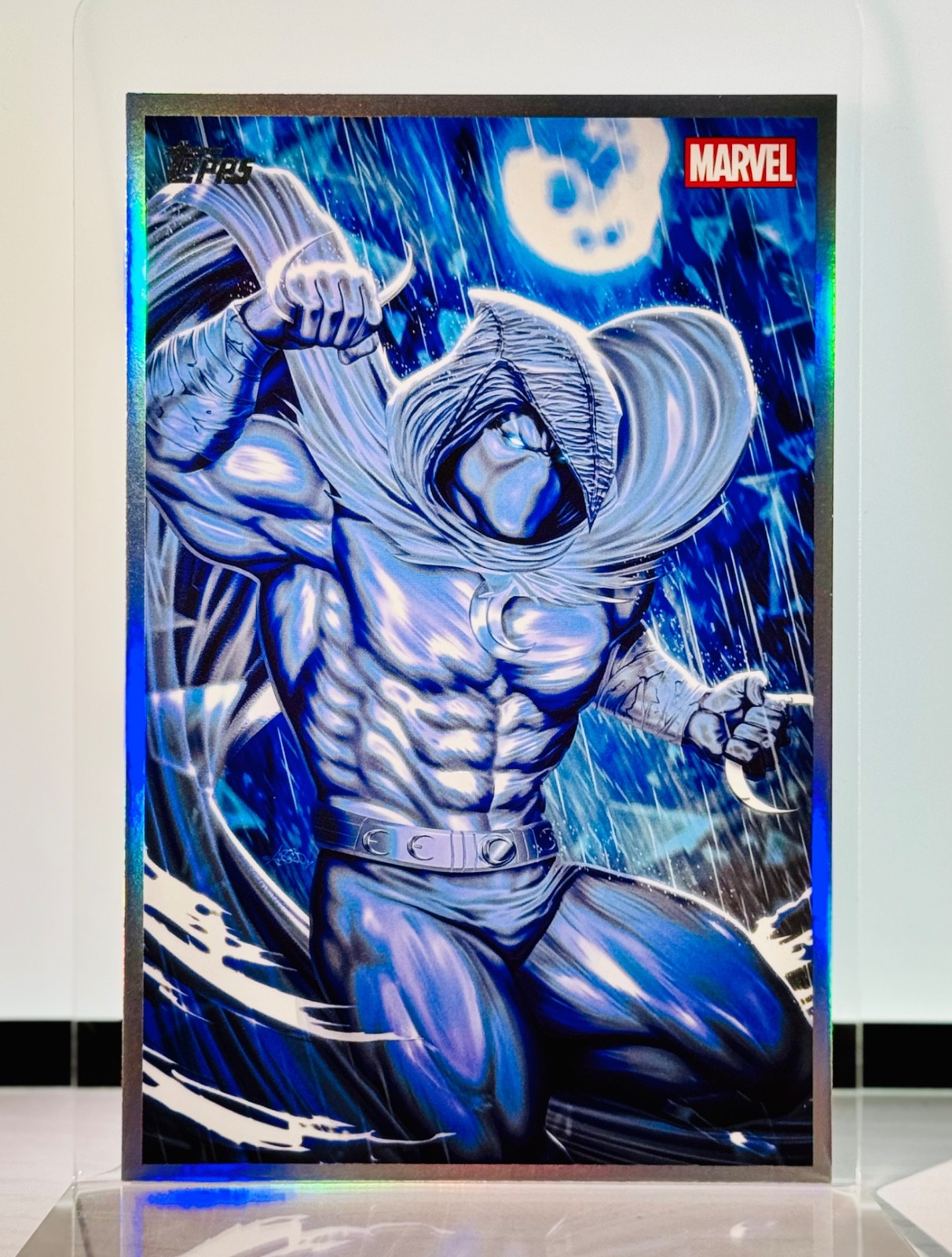Topps 2026 Marvel Vault Vault Originals Moon Knight VO-13 Ariel Diaz Art Card