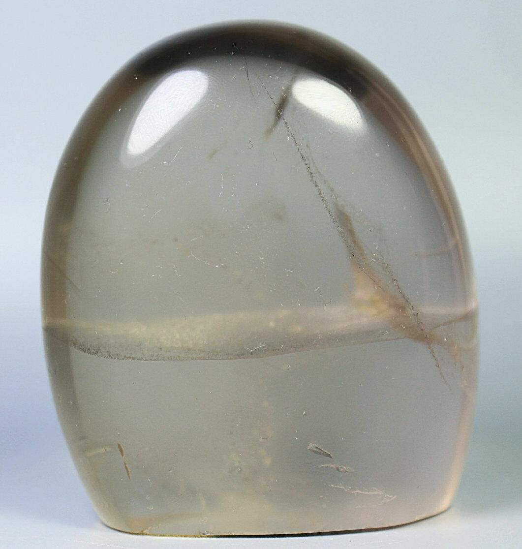 255g Beautiful   Natural Smoky Citrine Quartz Crystal Freeform Reiki Statue