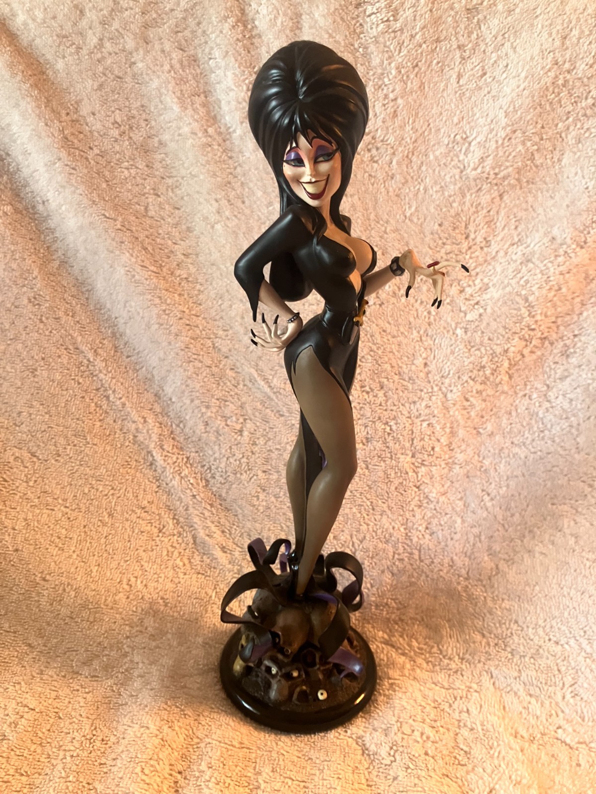 Electric Tiki Elvira Tooned-Up Television Maquette Signed Artist\'s Proof #28/50