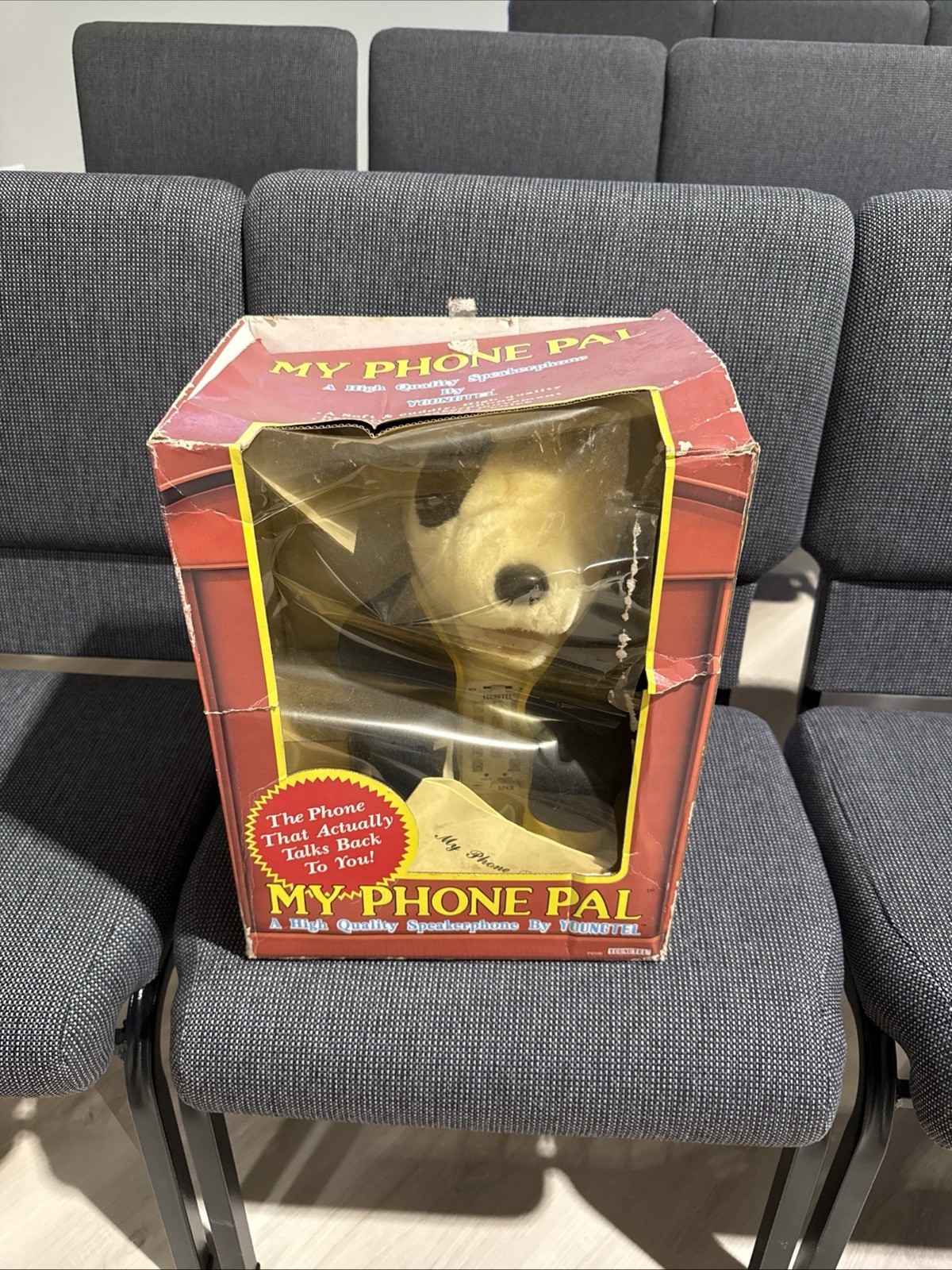 Vintage 1980’s “Spuds McKenzie”Promotional Plush Youngtel My Phone Pal Telephone