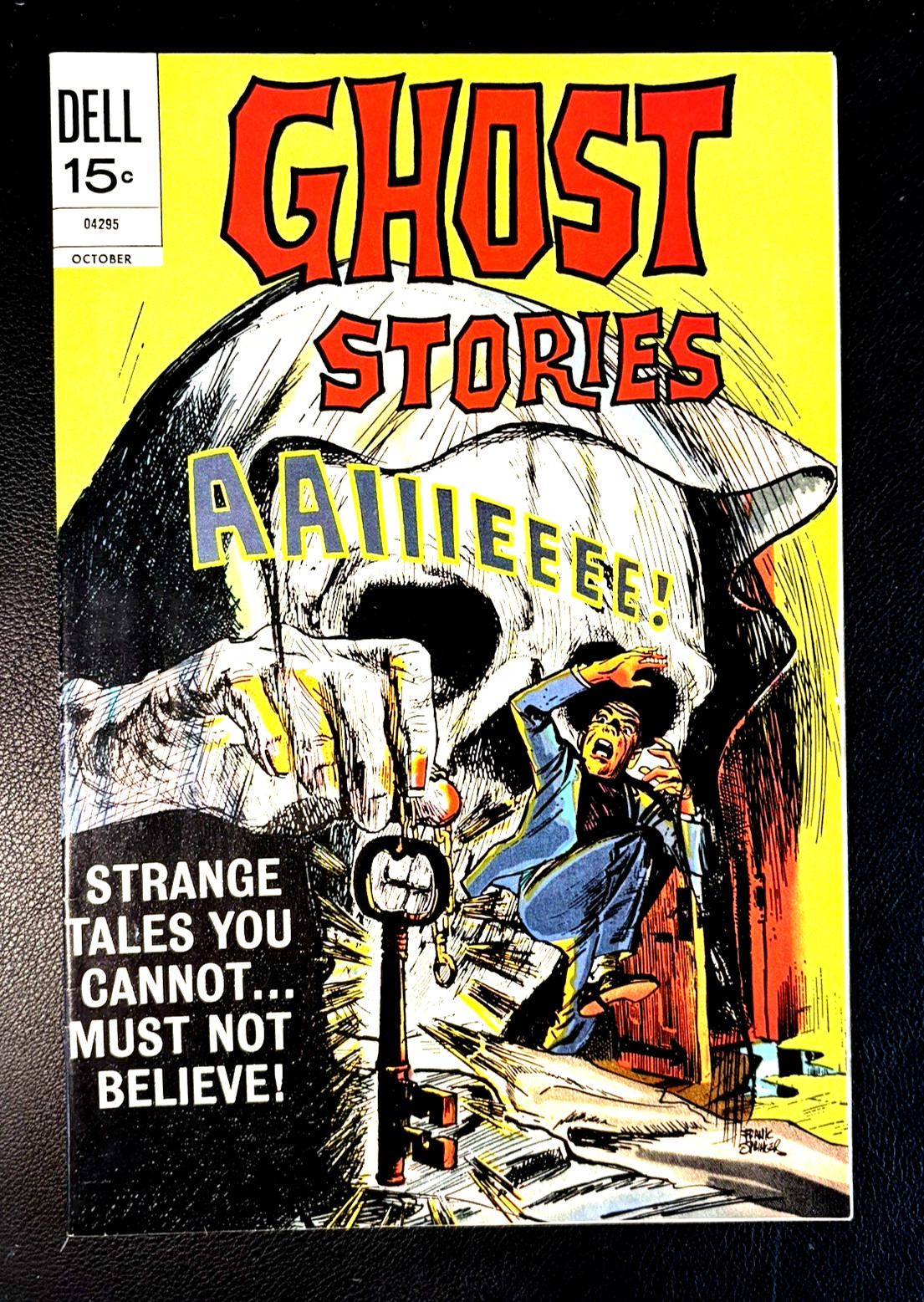 GHOST STORIES #34 (10/72 8.5) 15c BRONZE-AGE DELL HORROR/MONSTER