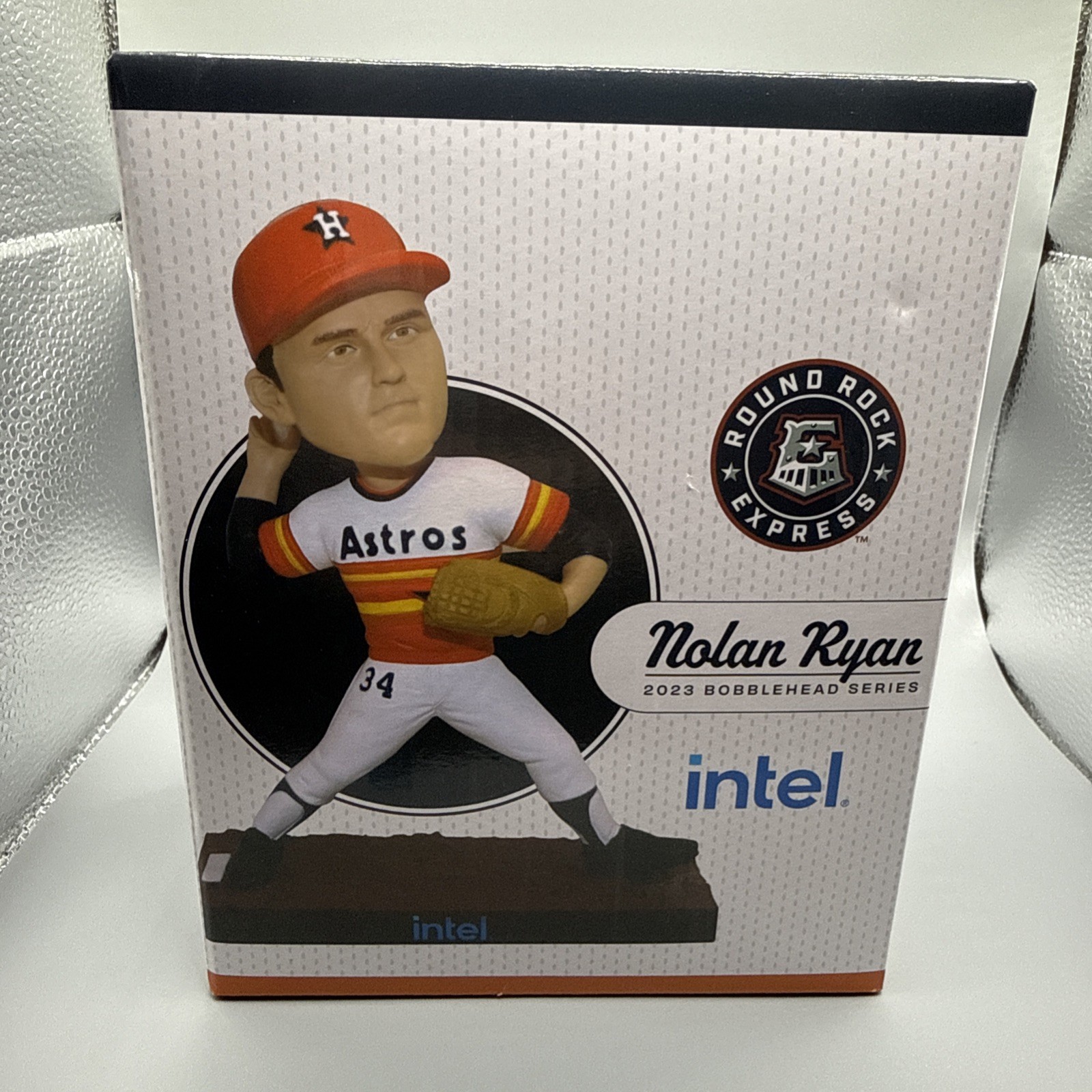 BDA Sports Nolan Ryan Houston Astros 2023 Bobblehead Series Round Rock Excl