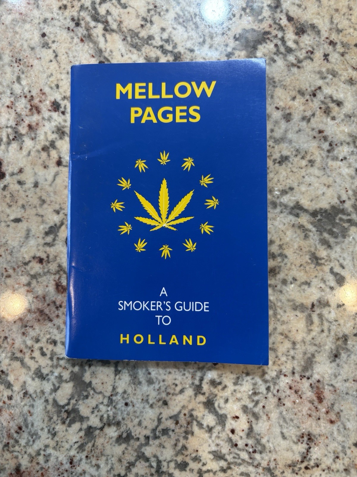 Rare Mellow Pages A Smokers Guide To Holland 90–7 108104–4 Including RARE MAP