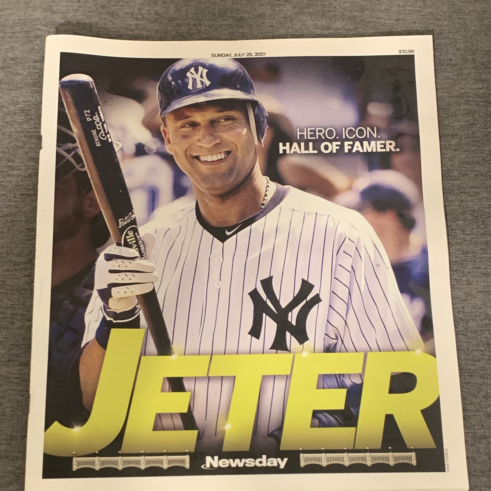 Newsday Newspaper Derek Jeter Cover 