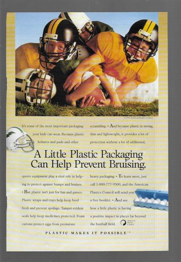 American Plastics Council & Pontiac Bonneville 1994 Print Advertisements 