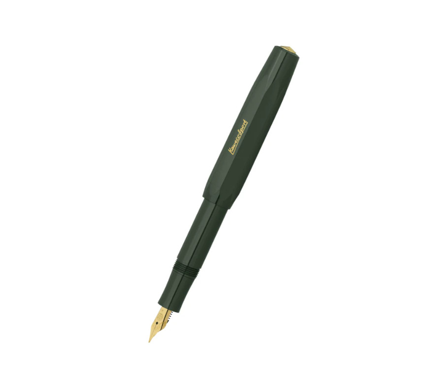 Kaweco Classic Sport Fountain Pen - Green - BB