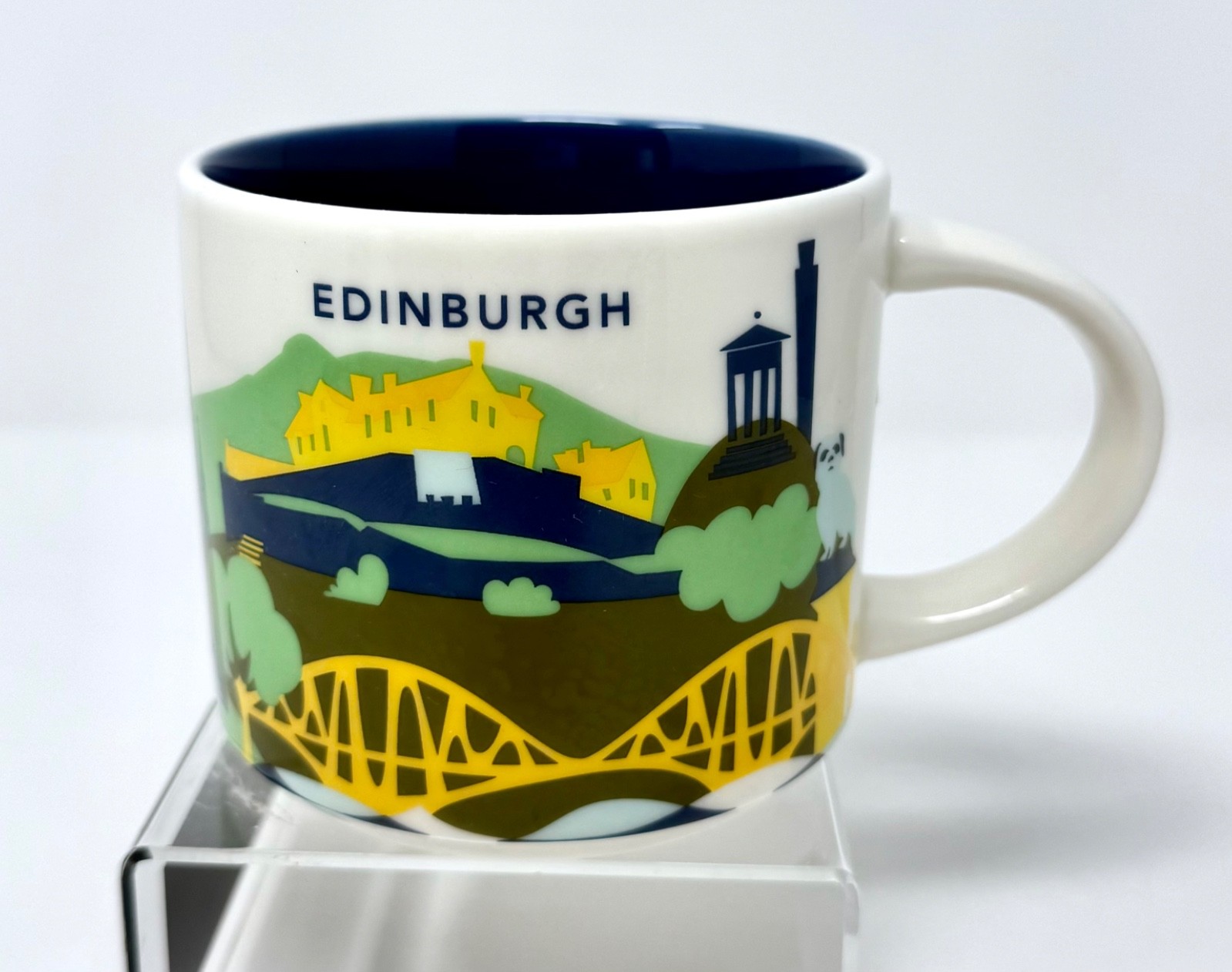 Starbucks Edinburgh Scotland You Are Here Collection Coffee Mug Cup 14 oz