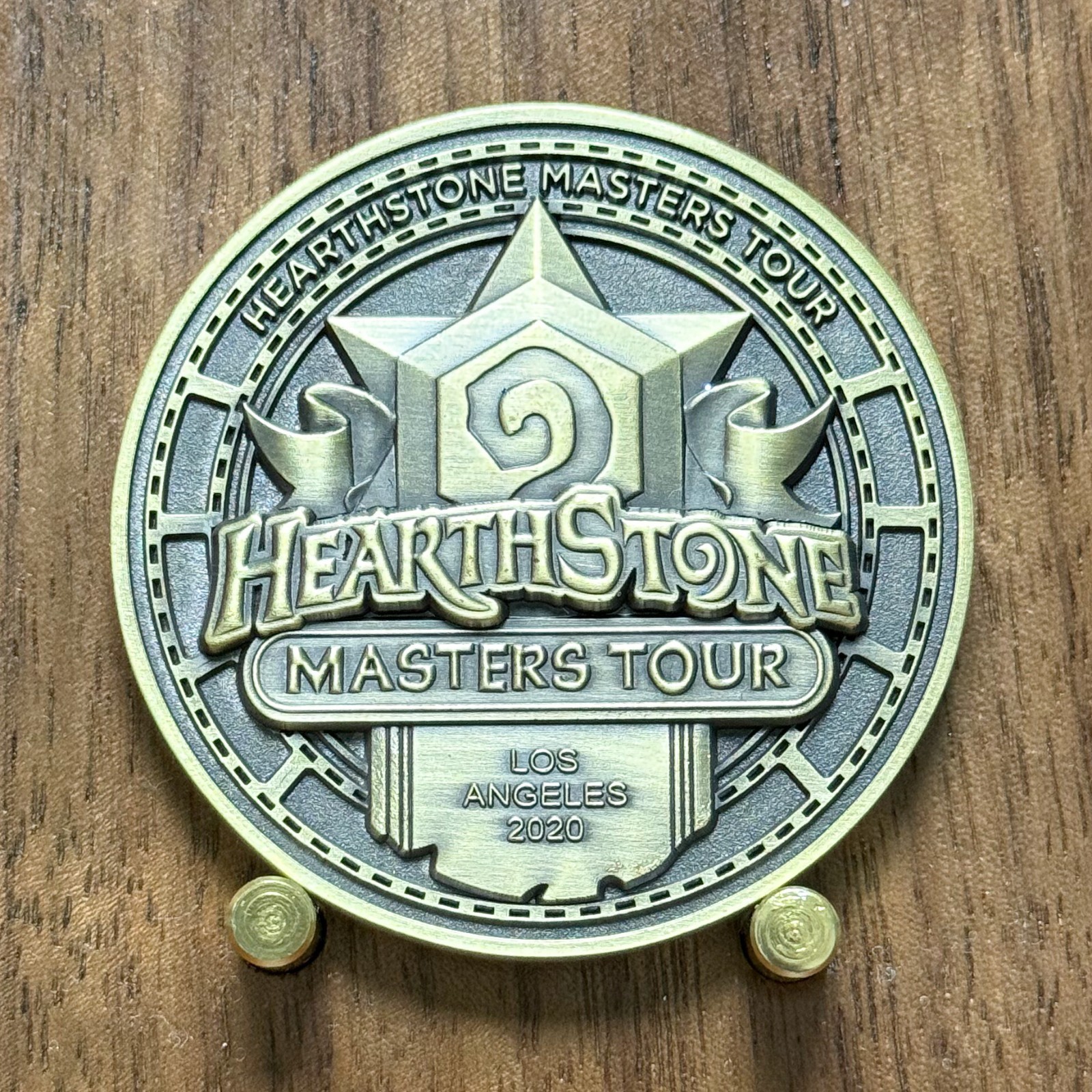 Hearthstone Masters Tour Los Angeles 2020 Challenge Coin  W#3
