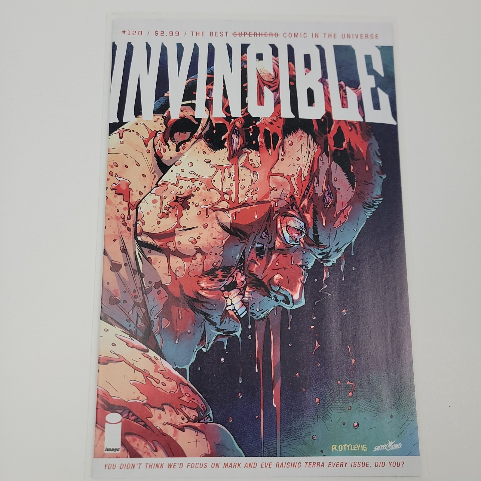 Invincible #120 2015 Image Comic Book Skybound Death of Battle Beast High Grade