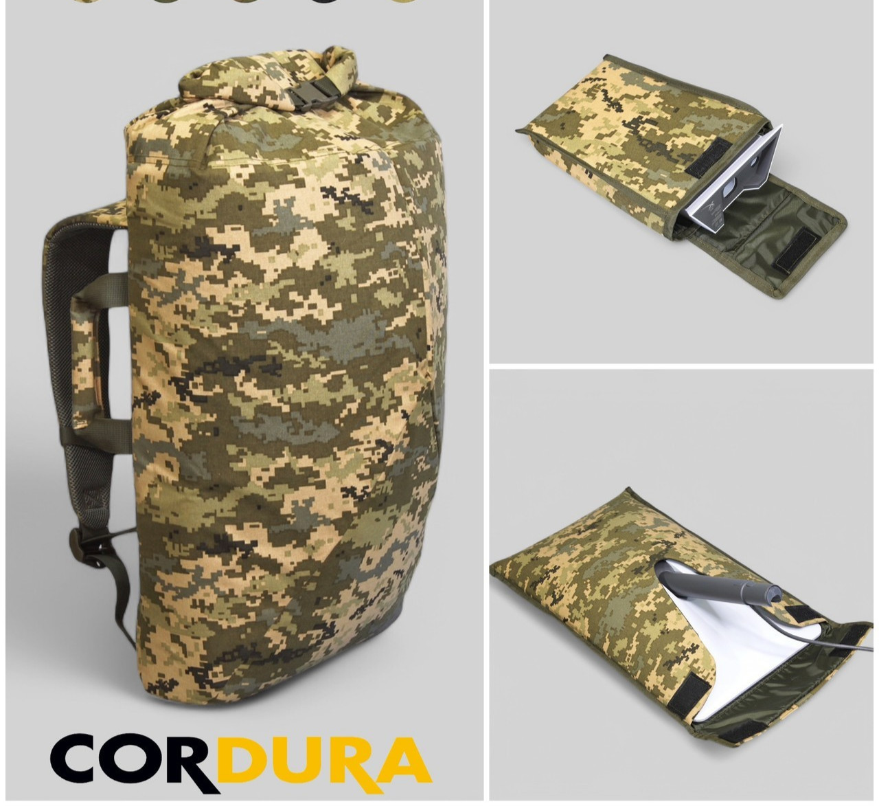 Starlink V2 Bag (includes 2 Cordura Pixel MM14 cases) Ukraine 2026 new