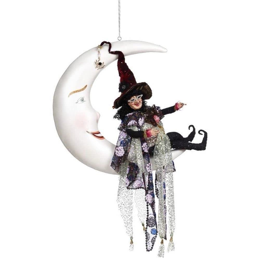 New Mark Roberts Zodiac Witch On Moon 16” ~ Retail $322