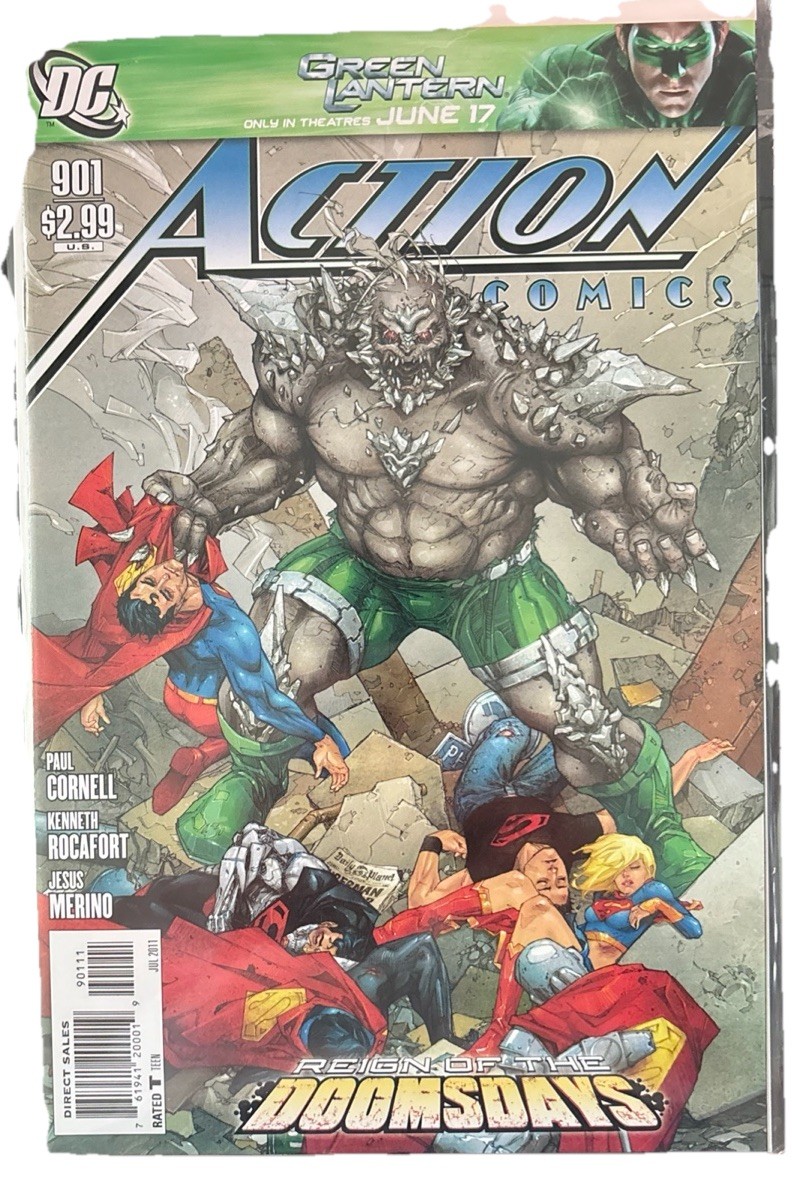 Action Comics #900,901 & 903(Reign of the Doomsdays)Superboy #6 Steel#1 5 Comics