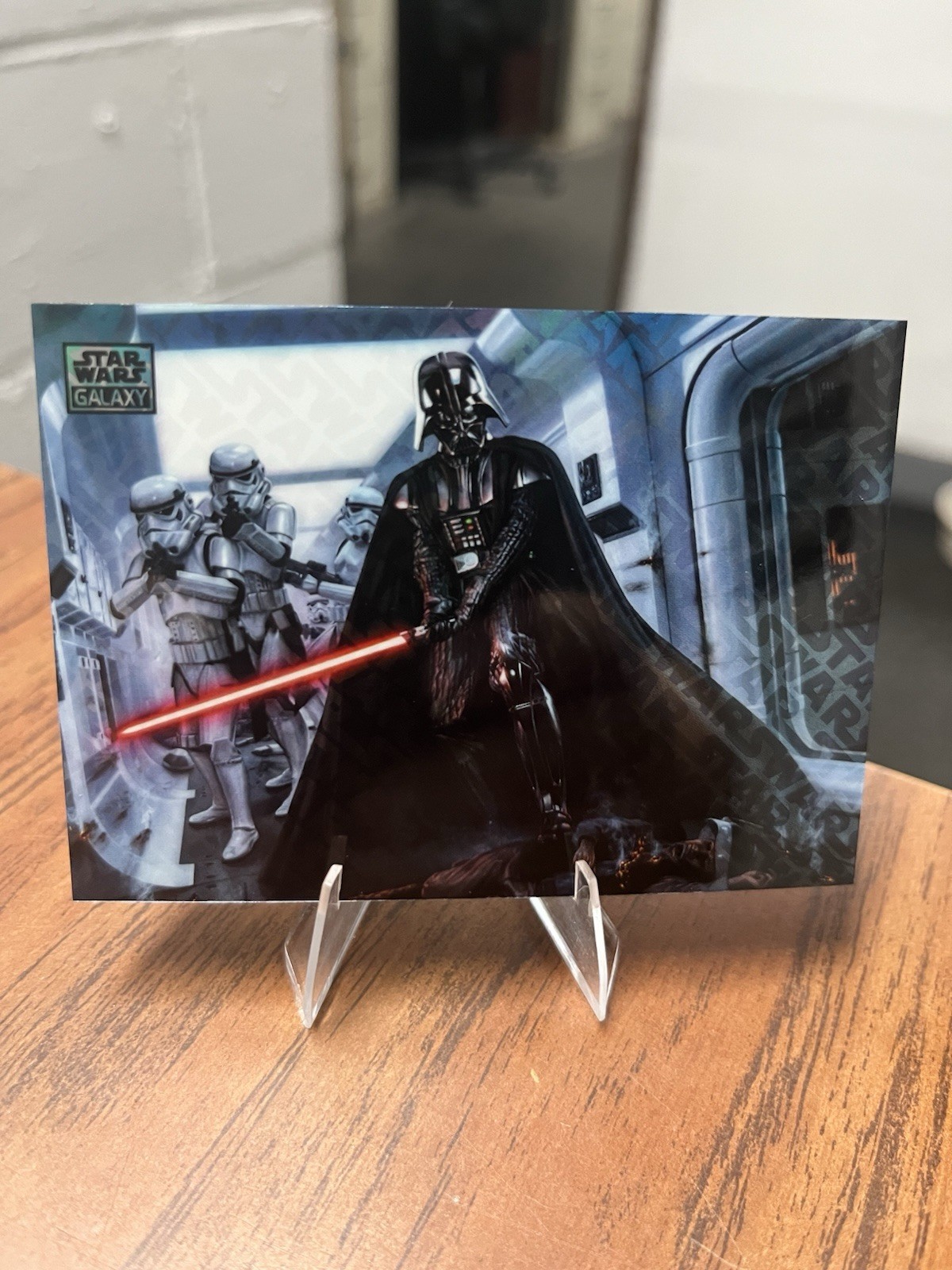 2026 Topps Chrome Star Wars Galaxy The Dark Lord #12 Logofractor 34/77
