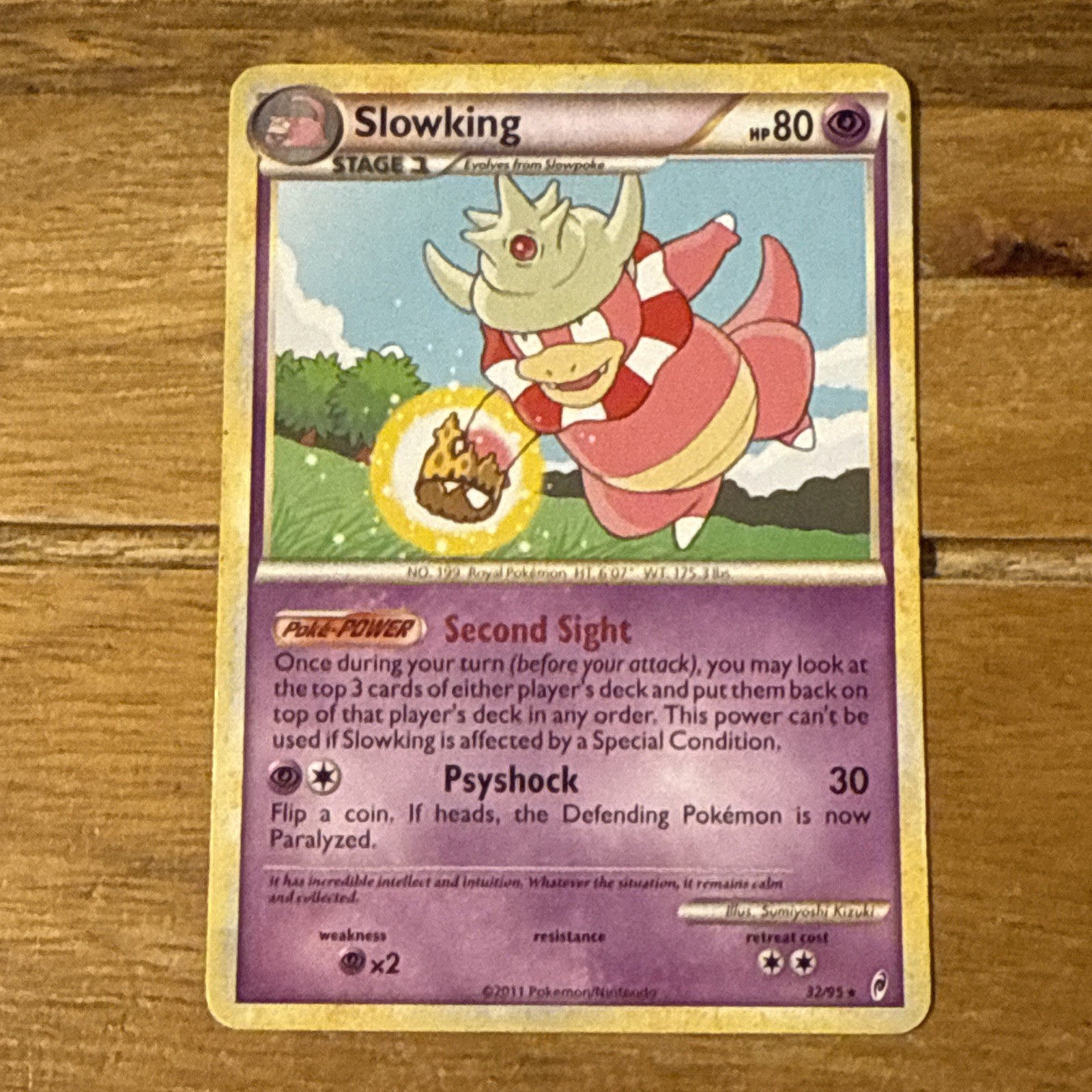 Pokémon TCG Slowking Call of Legends 32/95 Regular Rare 