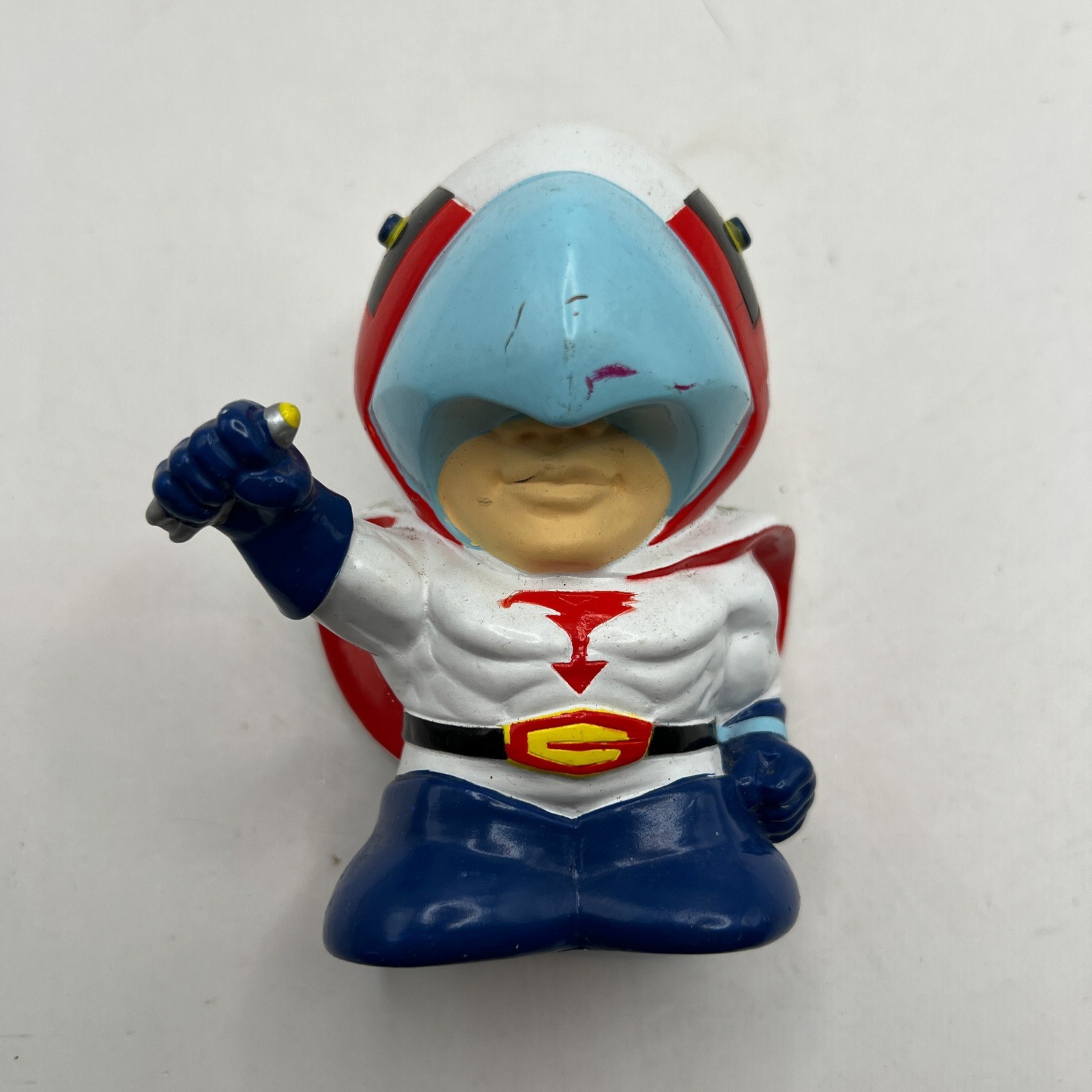 Vintage 1998 Banpresto Gatchaman Ken the Eagle Coin Bank Anime Figure