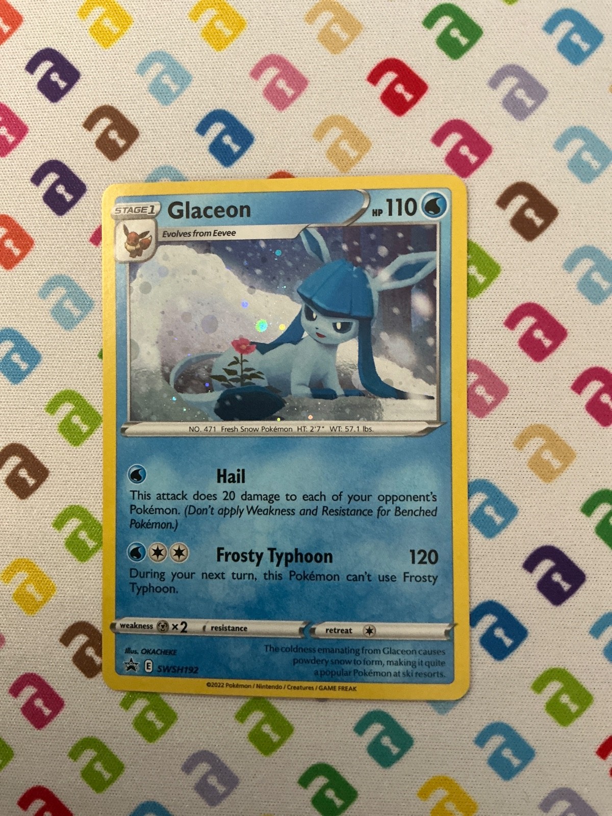 Glaceon SWSH192 Promo Pokemon TCG NM EN