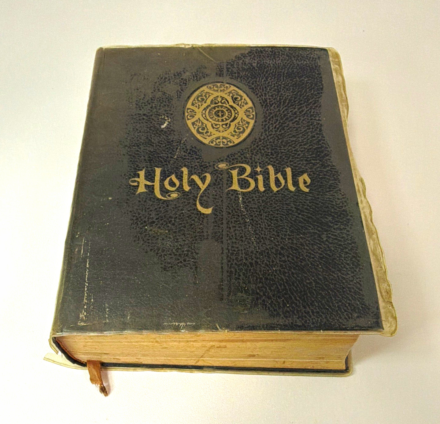 Vintage Holy Bible Authorized King James Version Self-Pronouncing Illustrated