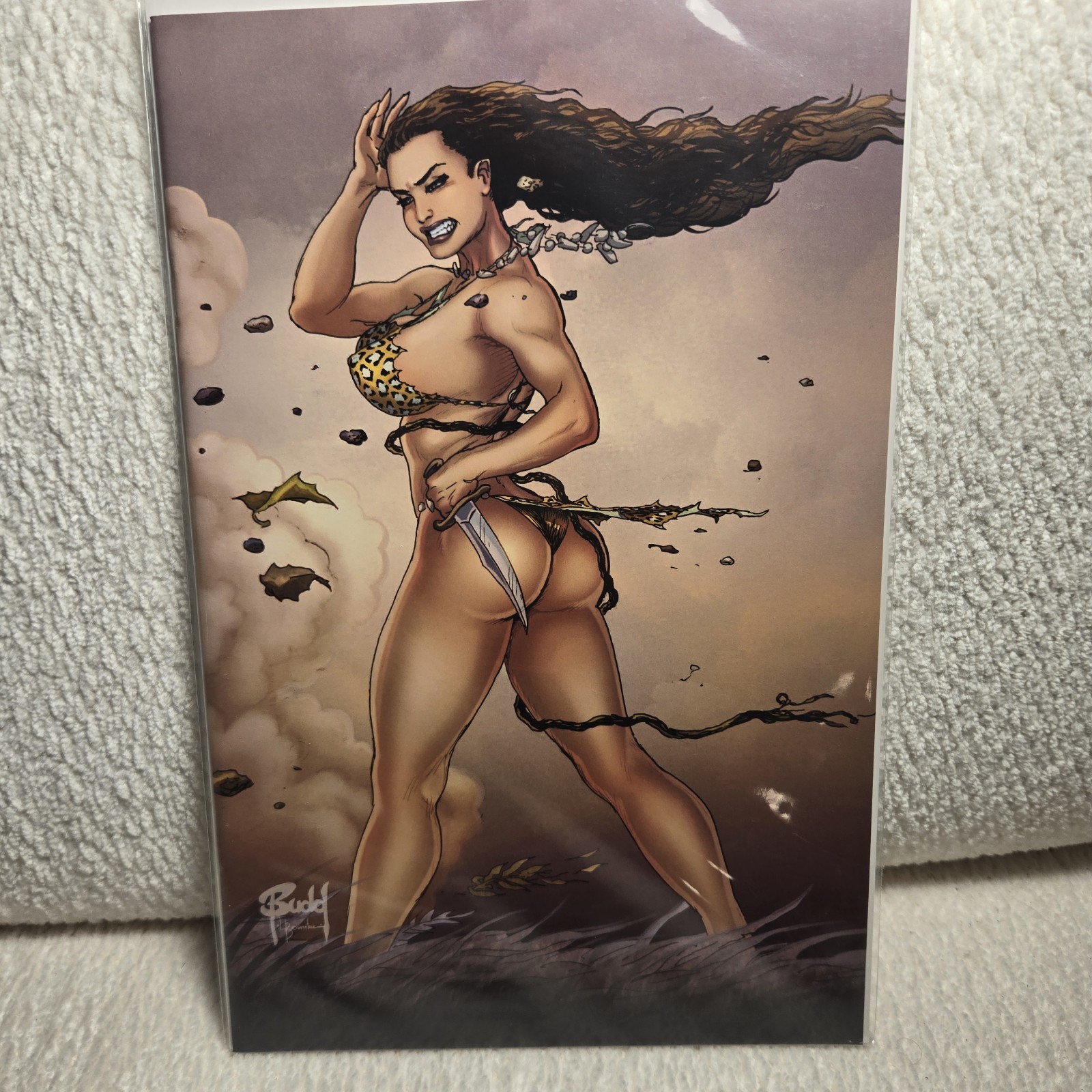 Budd Root Cavewoman: The Battle Against Ankha\'s Brood #1 Special Edition W/CoA