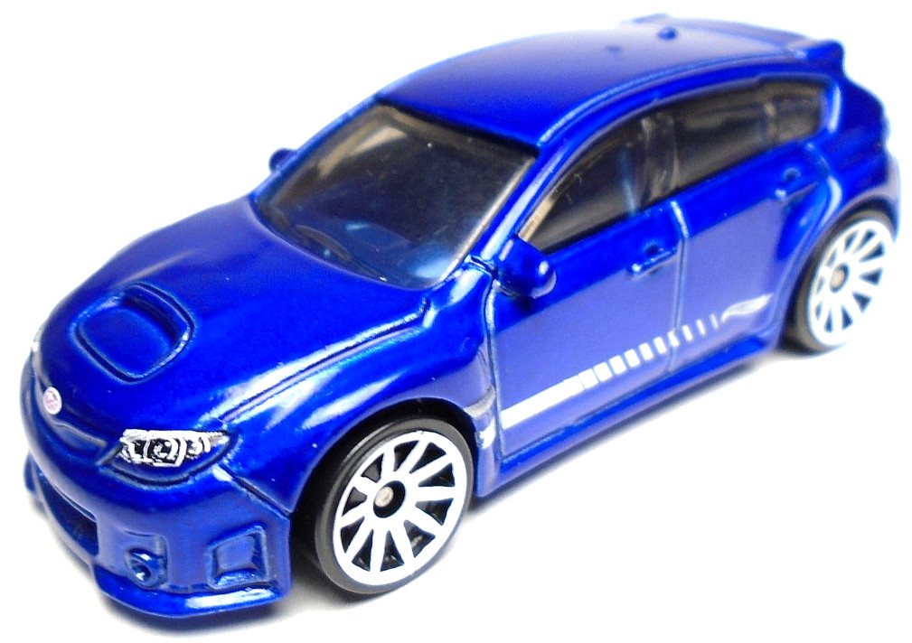 2022 HOT WHEELS SUBARU WRX STI BLUE 1:64 DIECAST 2 5/8\