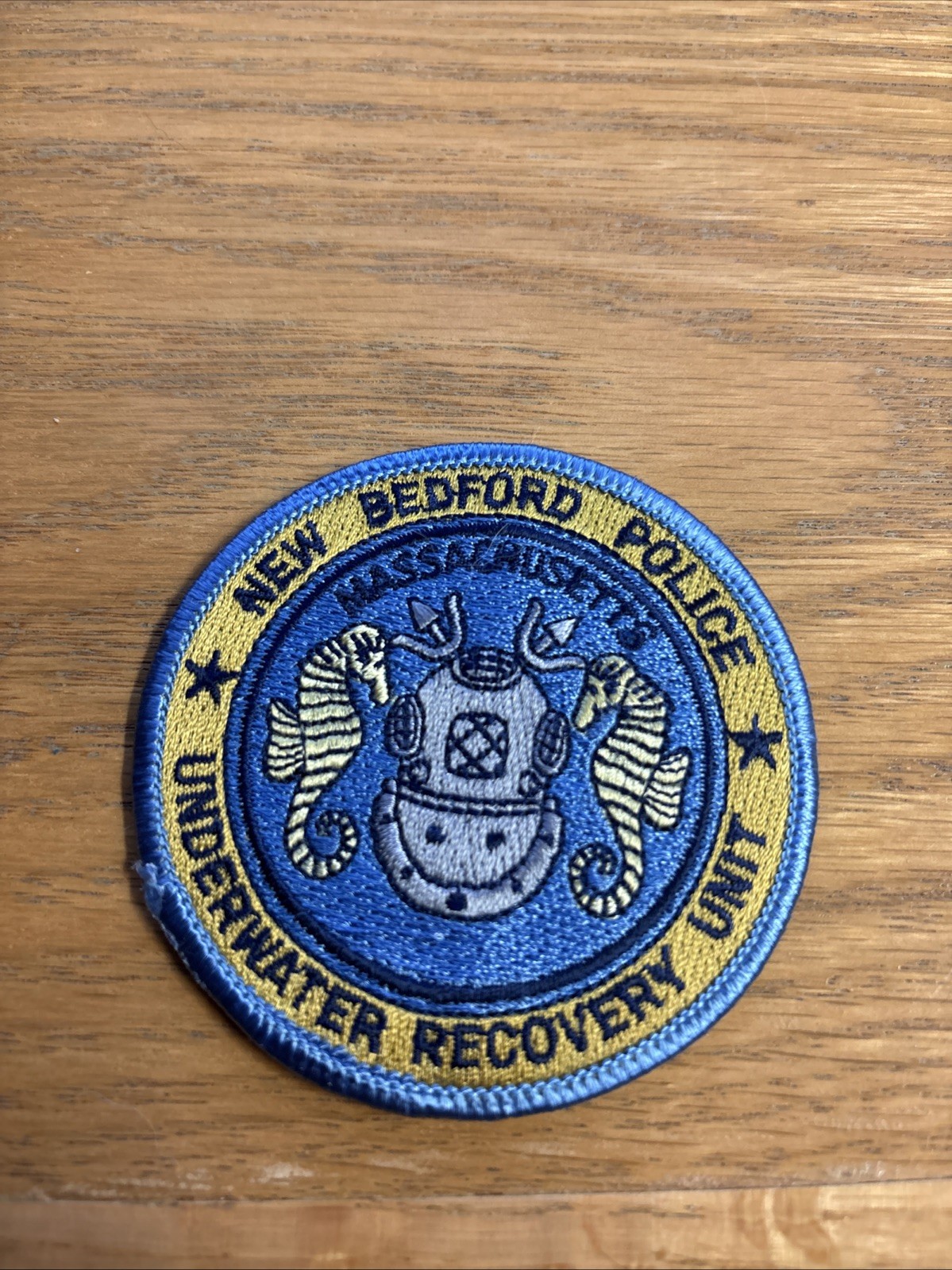 New Bedford Massachusetts Underwater Recovery Unit Patch Historical Memoribilia