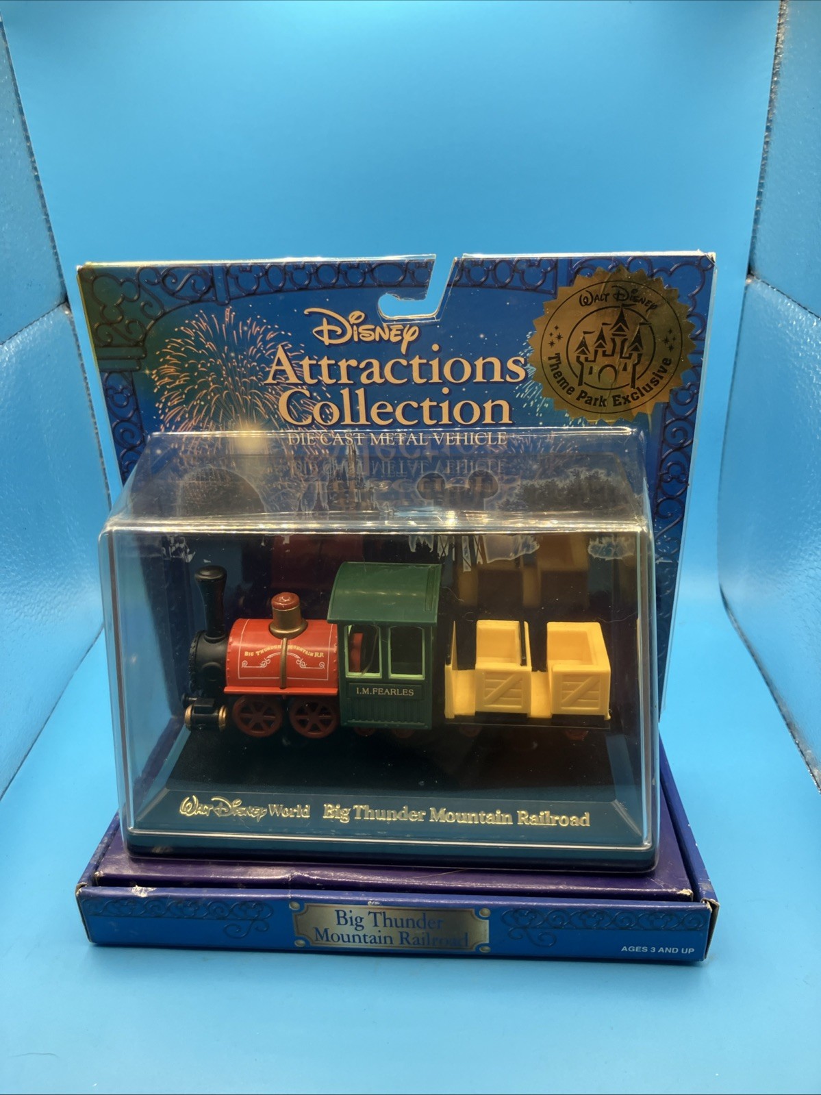 BIG THUNDER MOUNTAIN Railroad Disney Attractions Collection Die Cast NEW