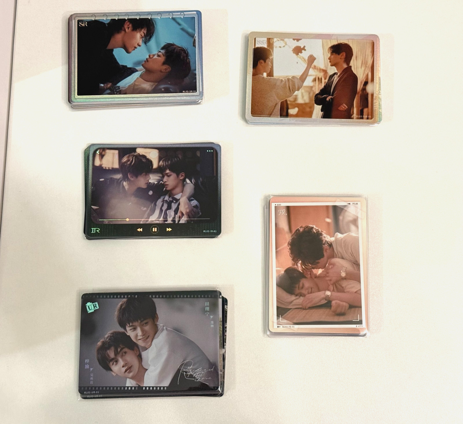C-Drama BL Revenged Love 逆愛 Official Trading Cards Series2 SR SSR IR UR FR SET