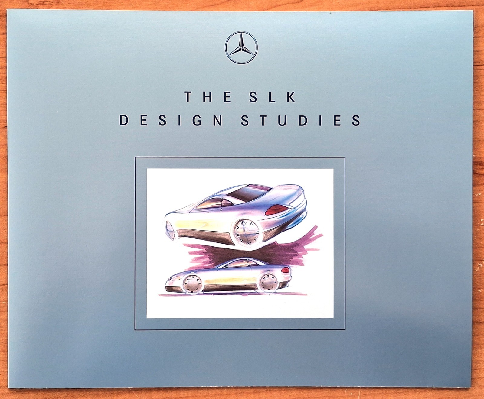 MERCEDES-BENZ* 1994 SLK Design Studies *Original Brochure*EXC COND*FREE SHIPPING