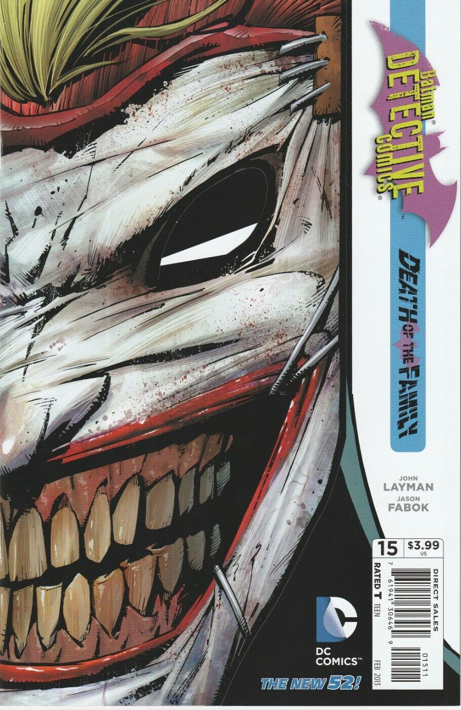 BATMAN DETECTIVE COMICS #15 (2011) GREG CAPULLO 1ST PRINT DIE-CUT ~ UNREAD NM