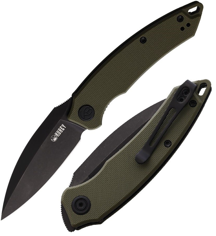Kubey Leaf Linerlock Folding Knife 3\