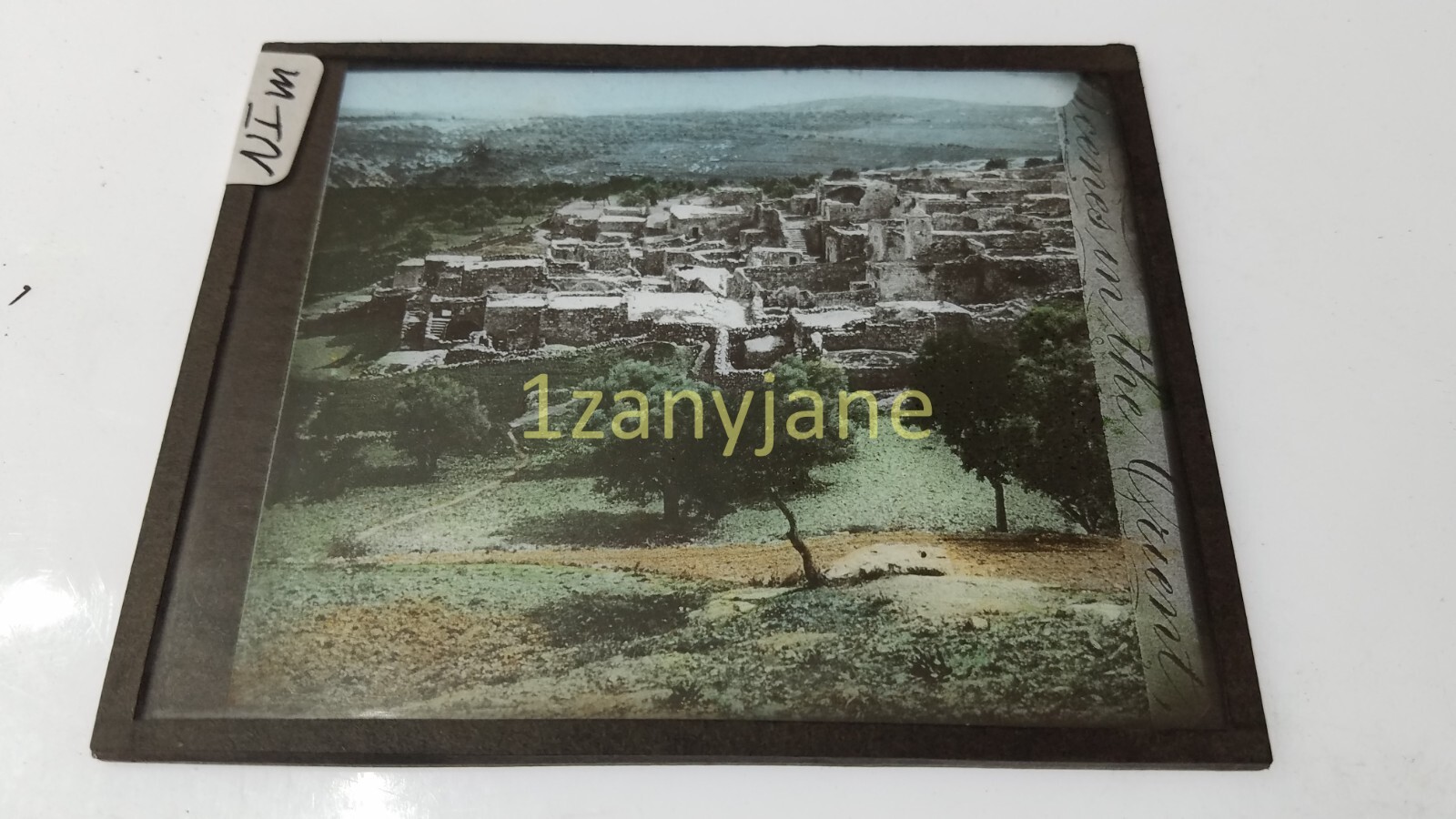 NIM Glass Magic Lantern Slide Photo SCENES IN THE ORIENT