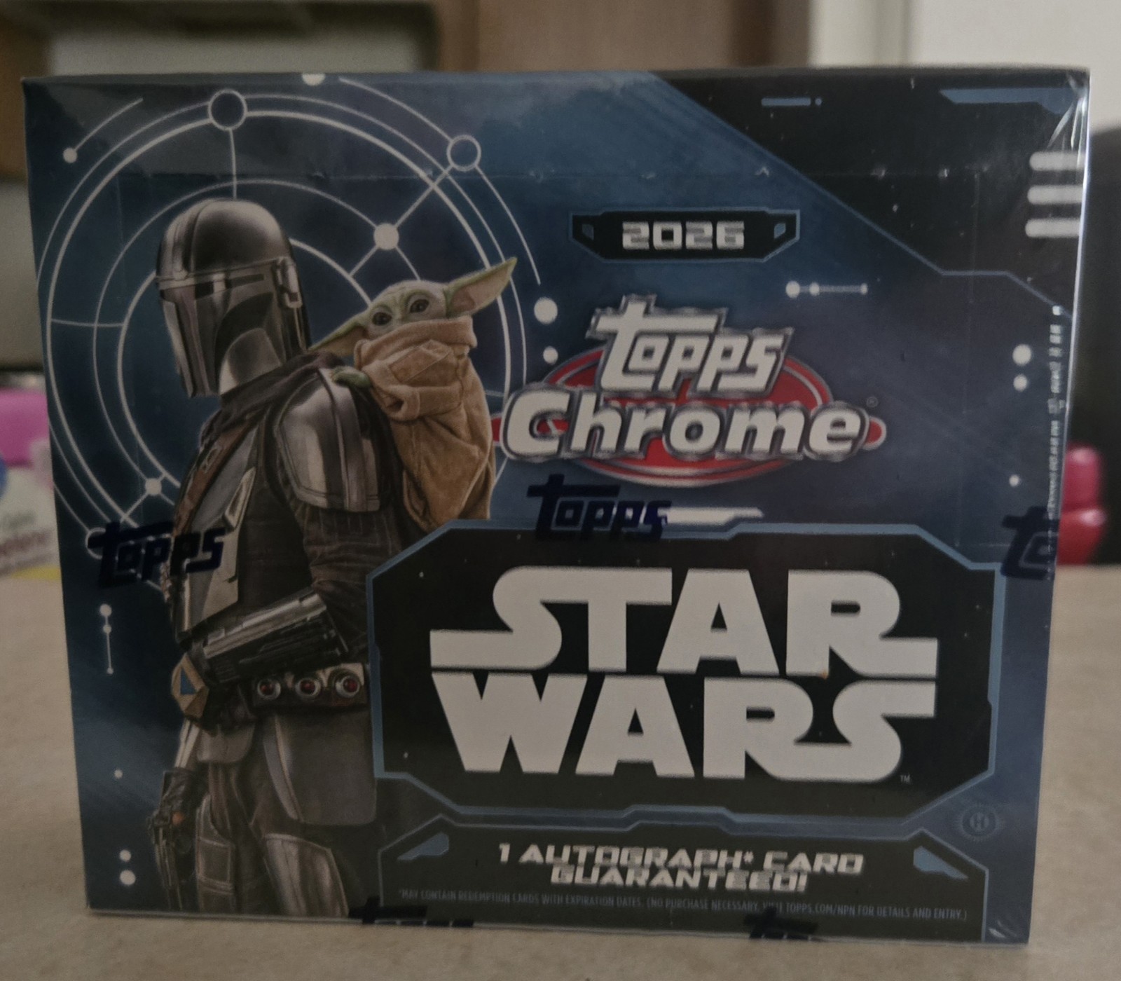Topps 2026 Topps Chrome Star Wars Hobby Box - Sealed In-hand and Ready to Ship 