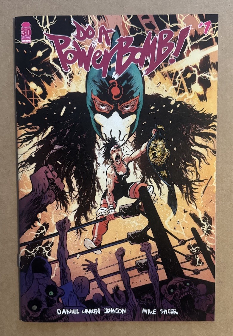 Do A Powerbomb #1 Cover A Daniel Warren Johnson DWJ