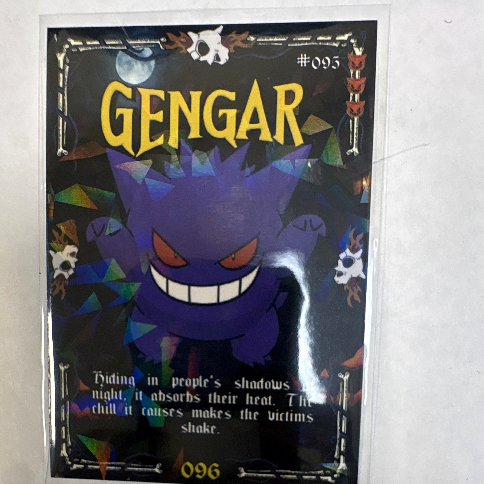 PRISMA 2024 Pokémon Trick or Trade Cards Gengar Hologram Card #096