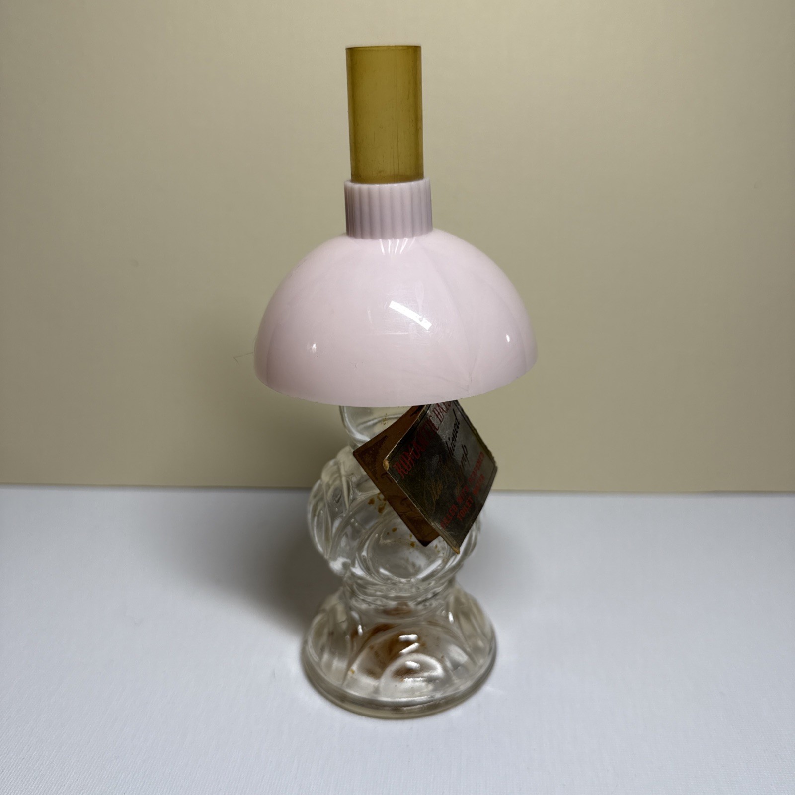 Vintage Romantic Days Old Fashioned Lamp Perfume Bottle 