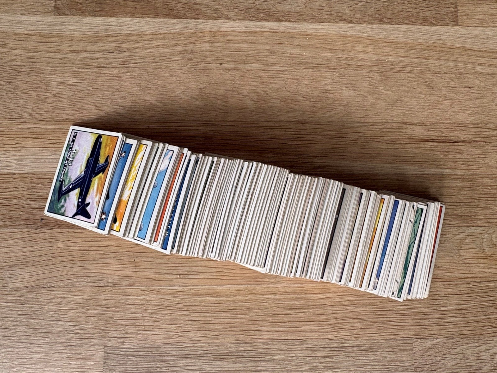 1952 Topps Wings Friend or Foe complete set - 200 military aircraft cards