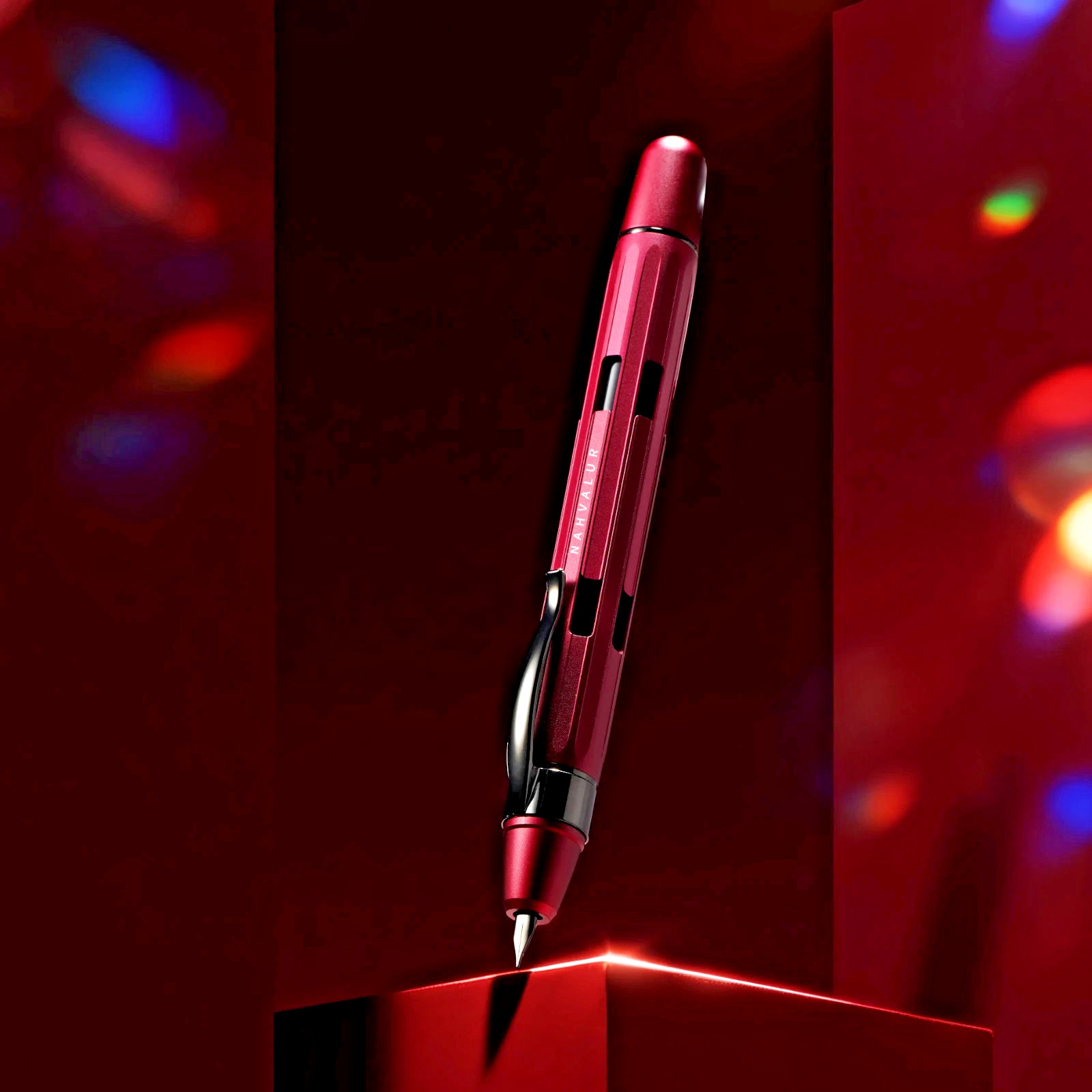 Nahvalur Eclipse Ruby Fountain Pen (Fine) Brand New w/Box